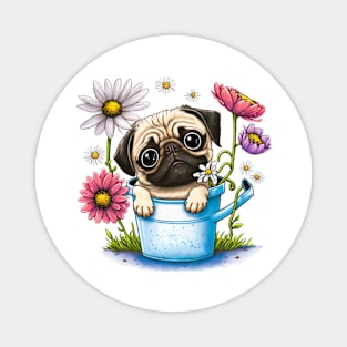 pug dog lover Magnet